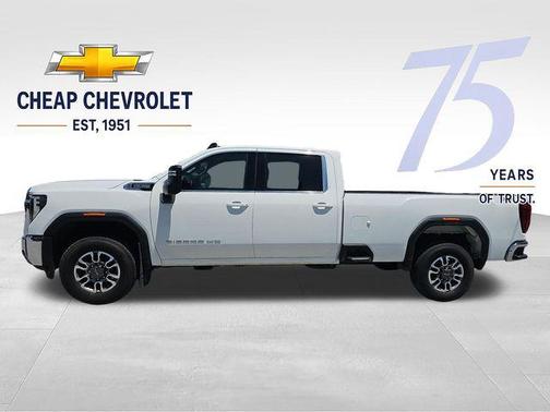 Summit White 2024 GMC Sierra 3500 SLE