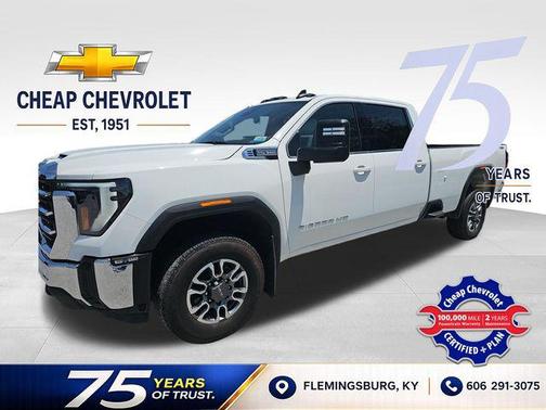 Summit White 2024 GMC Sierra 3500 SLE