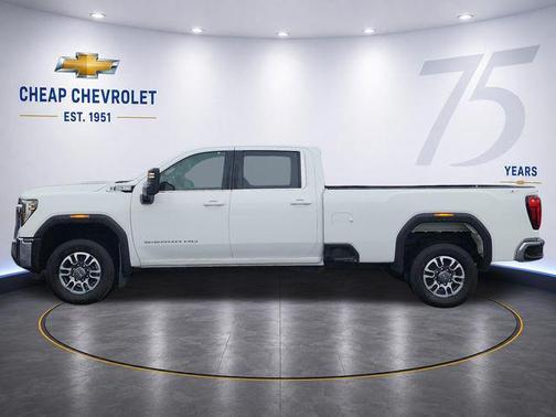 Summit White 2024 GMC Sierra 3500 SLE