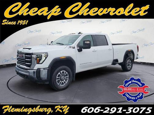 Summit White 2024 GMC Sierra 3500 SLE