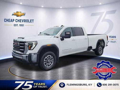 Summit White 2024 GMC Sierra 3500 SLE