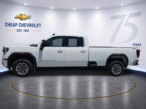 Summit White 2024 GMC Sierra 3500 SLE