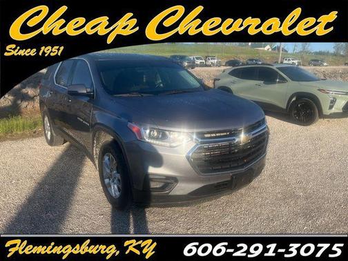 Satin Steel Metallic 2020 Chevrolet Traverse LS