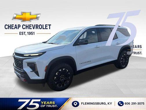 Polar White Tricoat 2027 Chevrolet Traverse AWD Z71