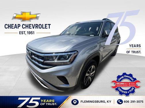 Pyrite Silver Metallic 2023 Volkswagen Atlas 2.0T SE