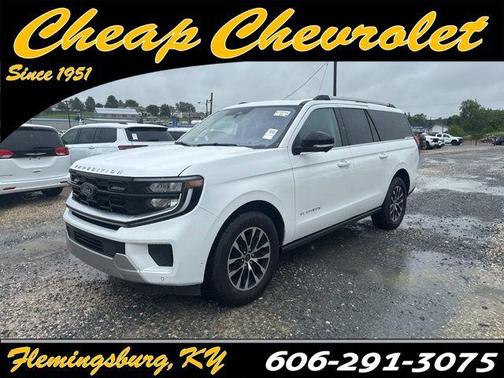 Oxford White 2025 Ford Expedition Max Platinum