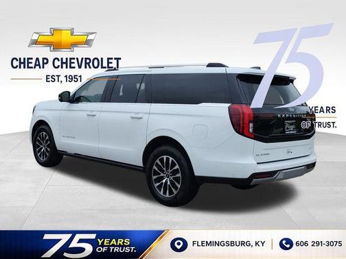 Oxford White 2025 Ford Expedition Max Platinum
