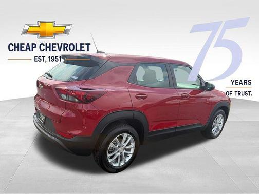 Apex Red 2026 Chevrolet Trailblazer LS