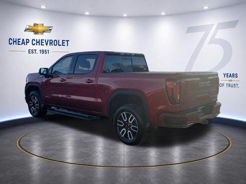 Volcanic Red 2023 GMC Sierra 1500 AT4