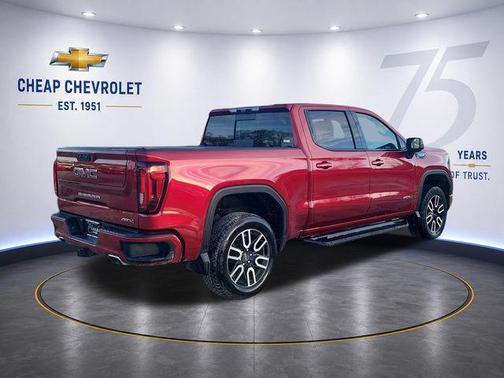 Volcanic Red 2023 GMC Sierra 1500 AT4