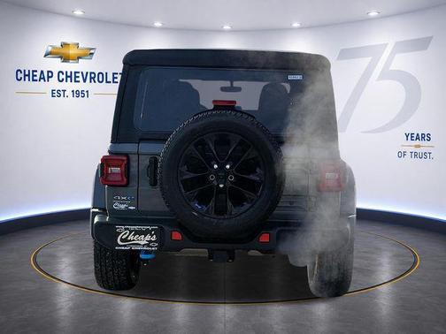 Sting-Gray Clearcoat 2023 Jeep Wrangler 4xe Sahara