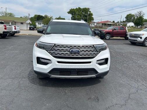 White 2021 Ford Explorer Limited