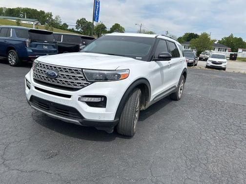 White 2021 Ford Explorer Limited