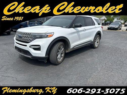 White 2021 Ford Explorer Limited