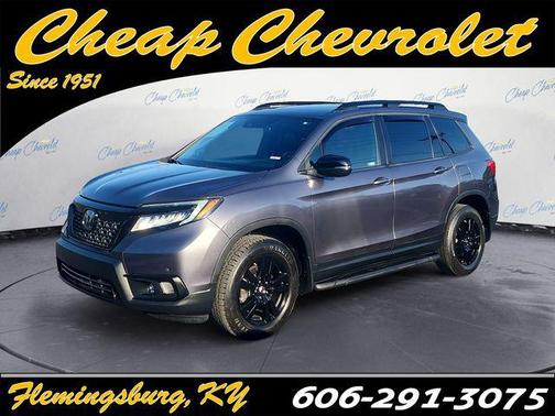 Gray 2021 Honda Passport AWD Touring