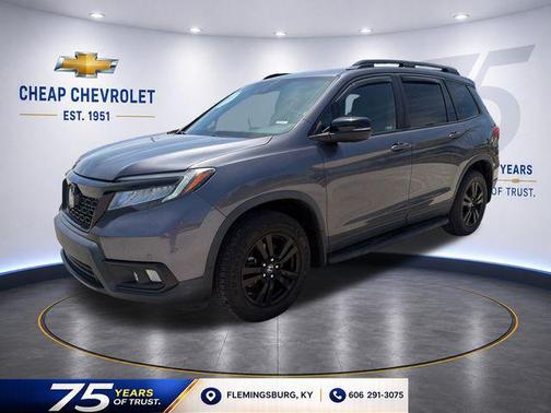 Gray 2021 Honda Passport AWD Touring