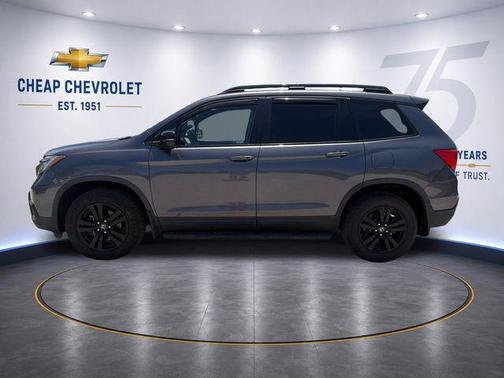 Gray 2021 Honda Passport AWD Touring