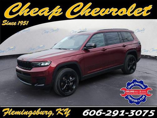 Velvet Red Pearlcoat 2023 Jeep Grand Cherokee L Altitude
