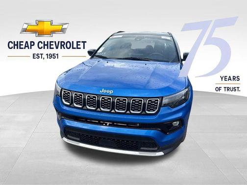 Hydro Blue Pearlcoat 2024 Jeep Compass Limited