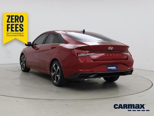 Red 2022 Hyundai ELANTRA Limited