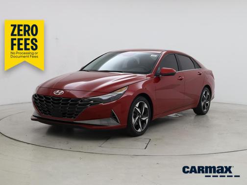 Red 2022 Hyundai ELANTRA Limited