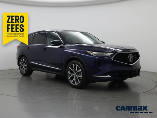 Blue 2023 Acura MDX Technology