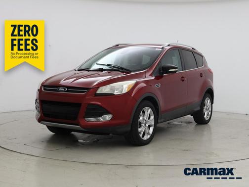 Red 2014 Ford Escape Titanium