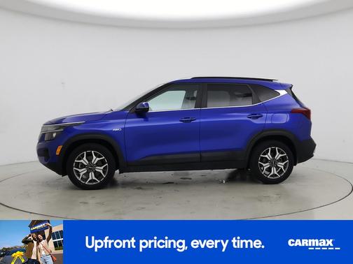 Blue 2023 Kia Seltos EX