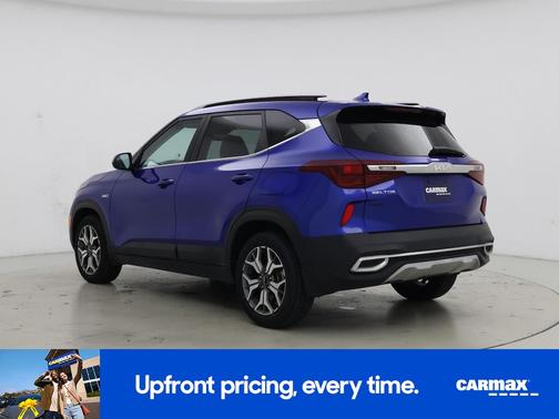 Blue 2023 Kia Seltos EX