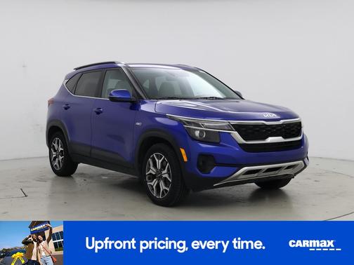 Blue 2023 Kia Seltos EX