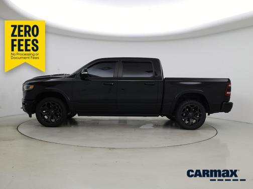 Black 2021 RAM 1500 Limited
