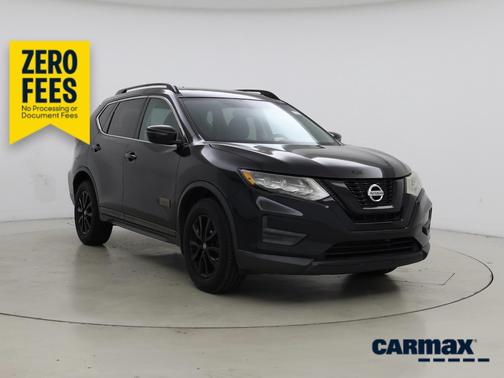 Black 2017 Nissan Rogue SV