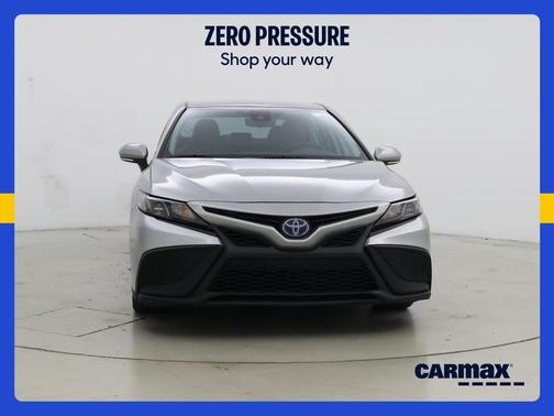 Silver 2022 Toyota Camry Hybrid SE