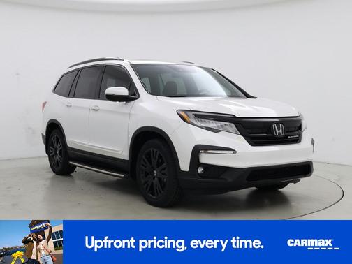 White 2022 Honda Pilot Black Edition