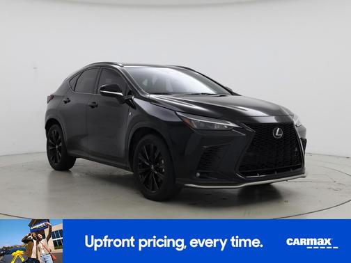 Black 2023 Lexus NX 350 F-SPORT Handling