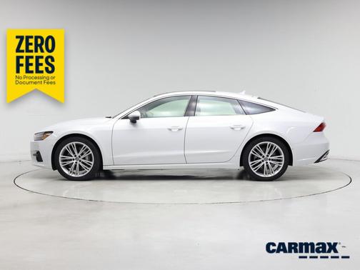 White 2020 Audi A7 Premium Plus