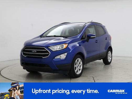 Blue 2021 Ford EcoSport SE