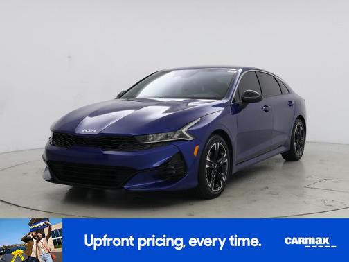 Blue 2022 Kia K5 GT-Line