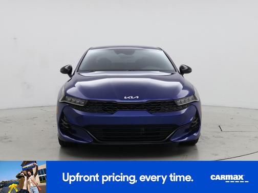 Blue 2022 Kia K5 GT-Line