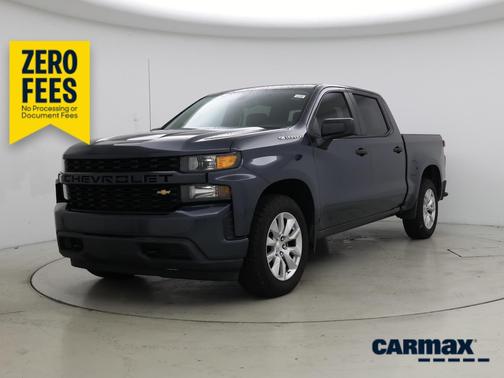 Blue 2019 Chevrolet Silverado 1500 Custom