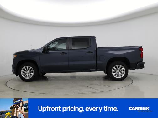 Blue 2019 Chevrolet Silverado 1500 Custom