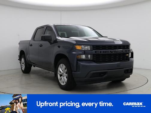 Blue 2019 Chevrolet Silverado 1500 Custom