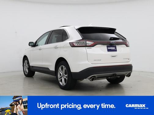 White 2015 Ford Edge Titanium