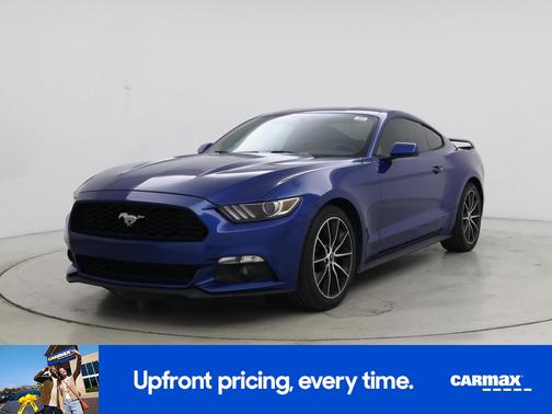Blue 2017 Ford Mustang Ecoboost