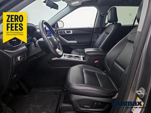 Gray 2022 Ford Explorer XLT