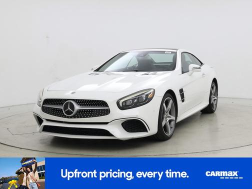 White 2020 Mercedes-Benz SL 550