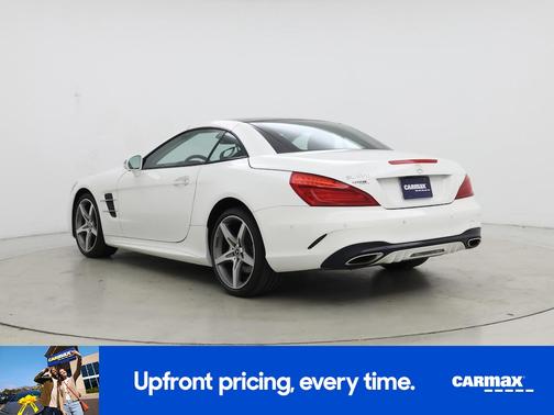 White 2020 Mercedes-Benz SL 550