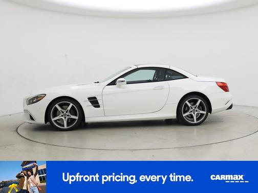 White 2020 Mercedes-Benz SL 550