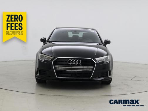 Black 2018 Audi A3 Premium