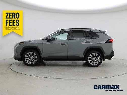 Green 2021 Toyota RAV4 XLE Premium